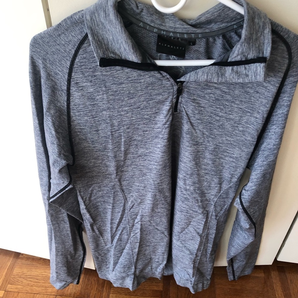 Alphalete long sleeve Track Suite Techloom Grey L